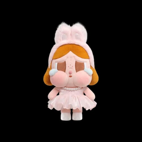 Pop Mart CRYBABY SHINY SHINY Series Plush Doll 'Pink'