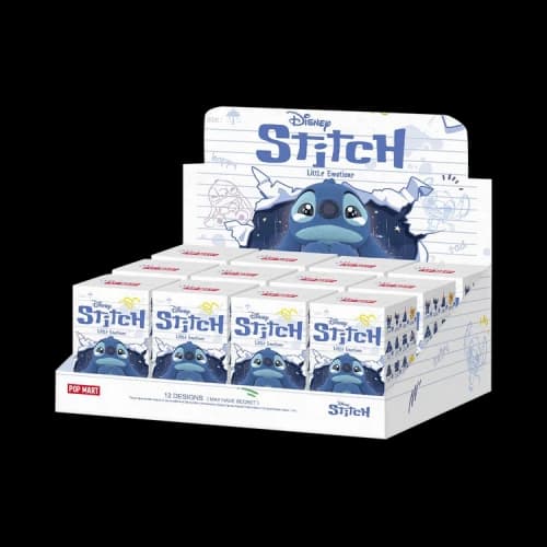 Pop Mart Disney Stitch Little Emotions Series Figure Sealed Whole Set 'Mystery' (12 Blind Boxes)