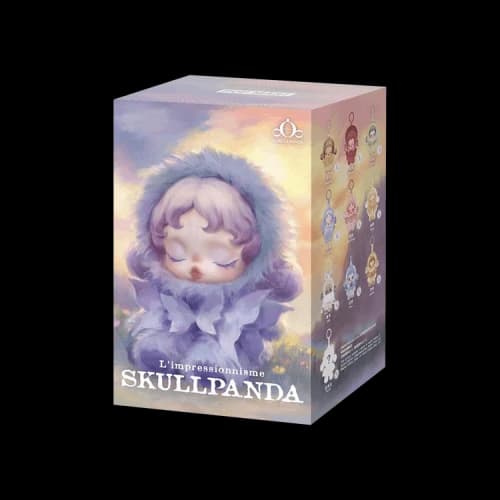 Pop Mart L'impressionnisme SKULLPANDA Series Plush Doll Sealed Single Blind Box 'Mystery'