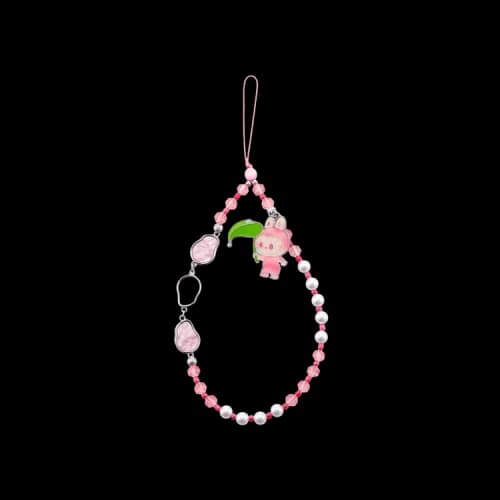 Pop Mart Labubu THE MONSTERS Big into Energy Series Phone Charm 'Love'