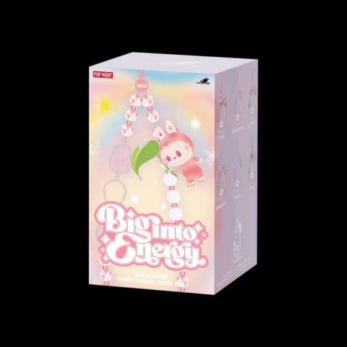 Pop Mart Labubu THE MONSTERS Big into Energy Series Phone Charm Sealed Single Blind Box 'Mystery'