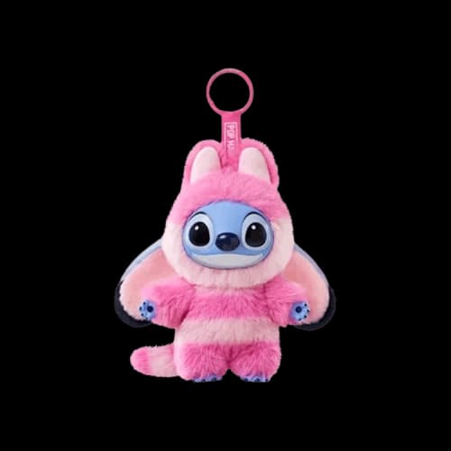 Pop Mart x Disney Stitch Adventure Series Vinyl Plush Pendant 'Cheshire Cat Stitch'
