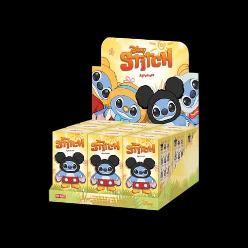 Pop Mart x Disney Stitch Adventure Series Vinyl Plush Pendant Sealed Whole Set (9 Blind Boxes)