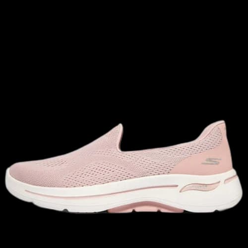 Skechers Go Walk Arch Fit Slip on 'Pink White' (Women's)