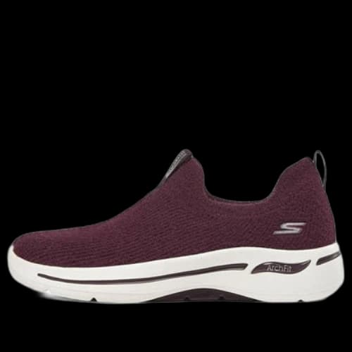 Skechers Go Walk Arch Fit 'Wine Red White' (Women's)