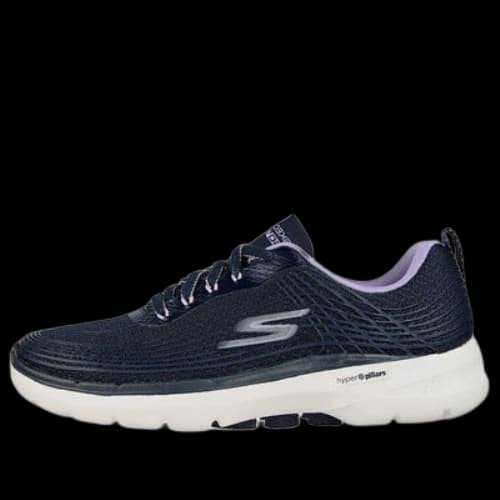 Skechers Go Walk 6 'Black Purple' (Women's)