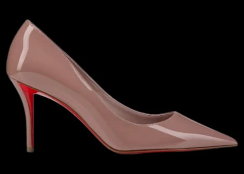 Christian Louboutin Miss Z 80mm Pump Vintage Rose Patent Calf Leather