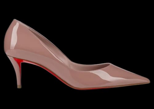 Christian Louboutin Miss Z 60mm Pump Vintage Rose Patent Calf Leather