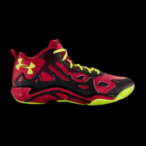 Under Armour Micro G Anatomix Spawn 2 Low 'Red Vis Yellow'