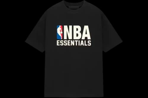 Fear of God Essentials x NBA Tee 'Black'