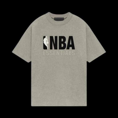 Fear of God Essentials NBA Tee Warm Heather