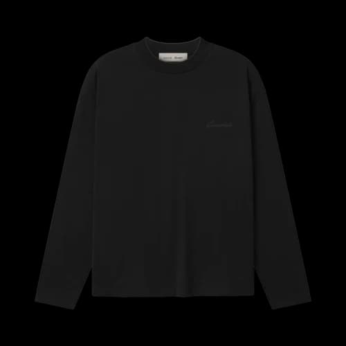 Fear of God Essentials Essentials Classic Long Sleeve Tee 'Vintage Black'