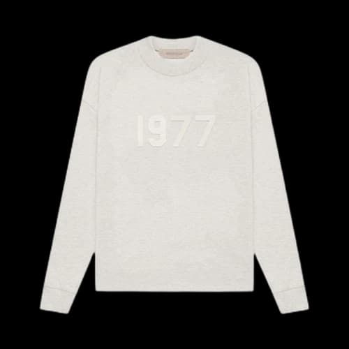 Fear of God Essentials Essentials Long-Sleeve Tee 'Light Oatmeal'
