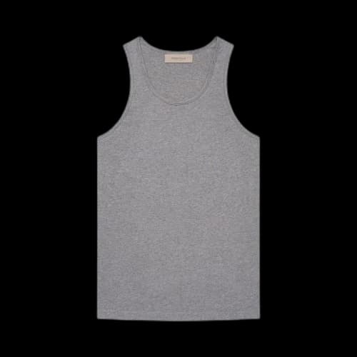 Fear of God Essentials 3 Pack Tank 'Dark Oatmeal'