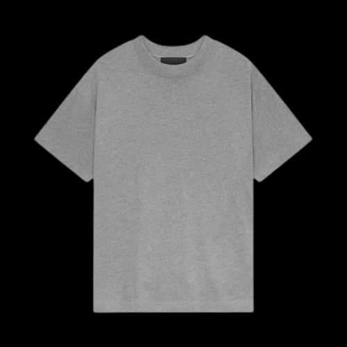 Fear of God Essentials 3 Pack Essential Tee Heather Gray