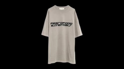 Fear of God Essentials 90's Short Sleeve Tee Smoke Grey