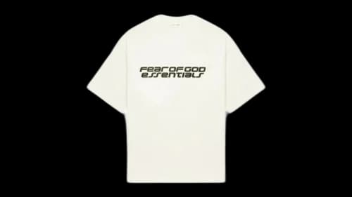 Fear of God Essentials 90's Short Sleeve Tee Ivory
