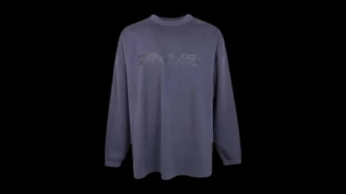 Fear of God Essentials 90's Long Sleeve Tee Iron Grey