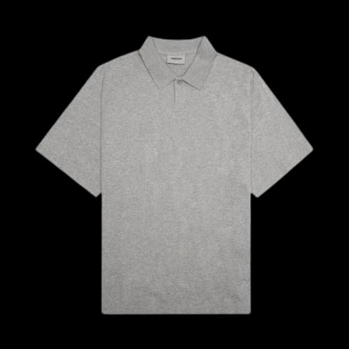 Fear of God Essentials Short-Sleeve Polo Shirt 'Oatmeal'