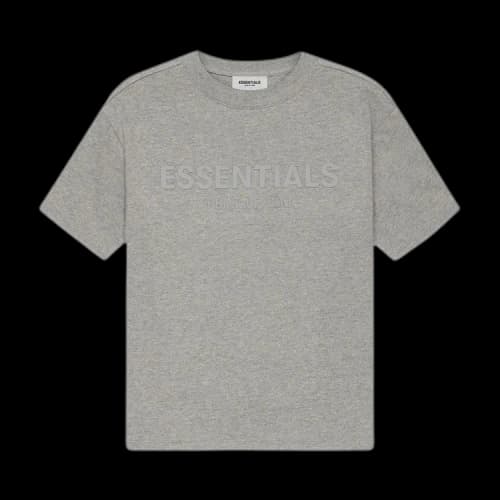Fear of God Essentials Kids Short-Sleeve Tee 'Dark Heather Oatmeal'