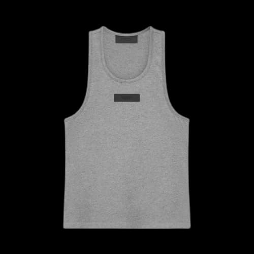 Fear of God Essentials Tank Top 'Dark Heather Oatmeal'