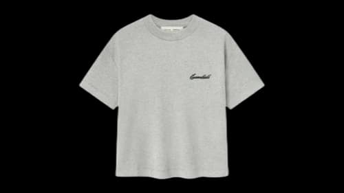 Fear of God Essentials Womens Classic Tee Concrete Heather