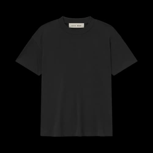 Fear of God Essentials Signature Classic Tee 'Vintage Black'