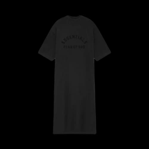 Fear of God Essentials Core Collection Women's 3/4 Sleeve Dress Black