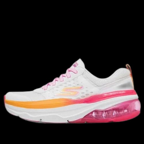 Skechers Max Cushioning Air Sneakers Pink/White (Women's)