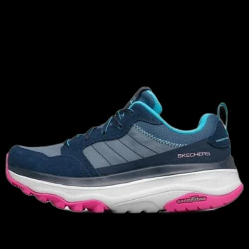 Skechers Max Cushioning Trail 'Grey Blue Pink' (Women's)