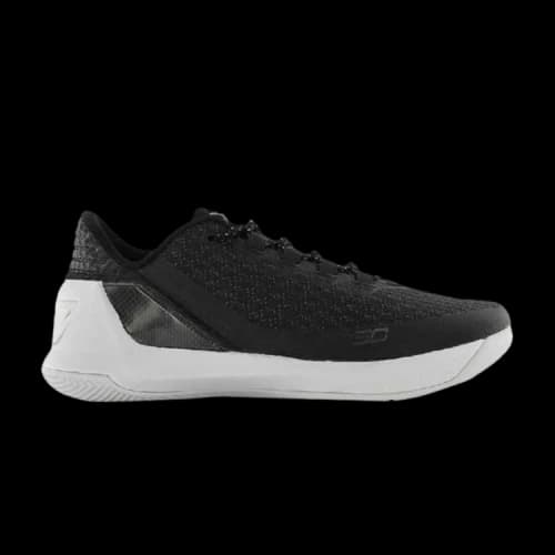 Under Armour Curry 3 Low Black White
