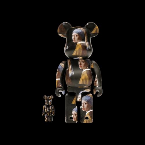 Bearbrick BE@RBRICK x Johannes Vermeer 100% & 400% Set 'Girl With A Pearl Earring'
