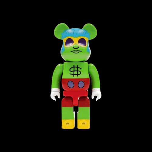 Bearbrick BE@RBRICK x Keith Haring Andy Mouse 400% 'Green'