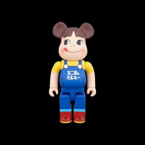 Bearbrick BE@RBRICK x Peko-Chan Milky 65th Anniversary Design 400% 'Blue'