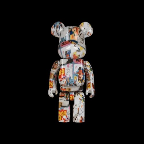 Bearbrick BE@RBRICK Andy Warhol x JEAN-MICHEL BASQUIAT #4 400% 'Multicolor'
