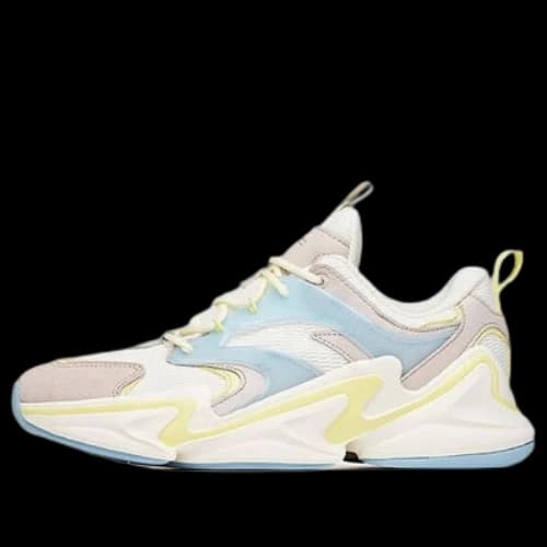 ANTA Running Shoes 'White Blue Yellow'