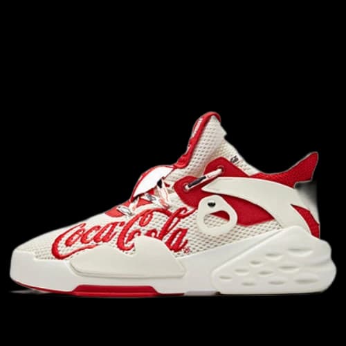 ANTA x Coca Cola Badao 'White Red' (Women's)