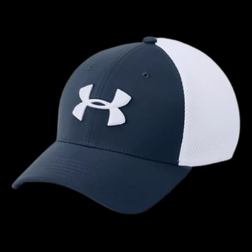 Under Armour Microthread Golf Mesh Cap 'Blue White'