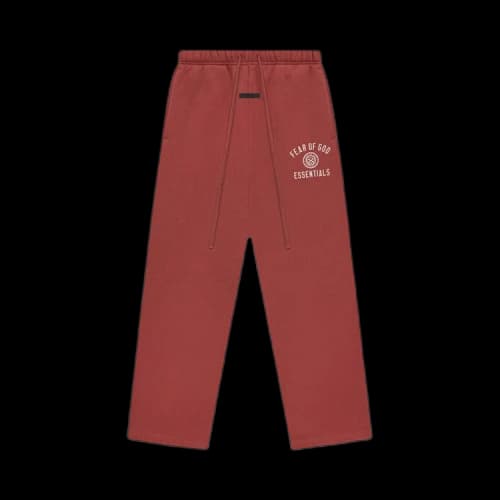 Fear of God Essentials Fleece Relaxed Sweatpant Crimson