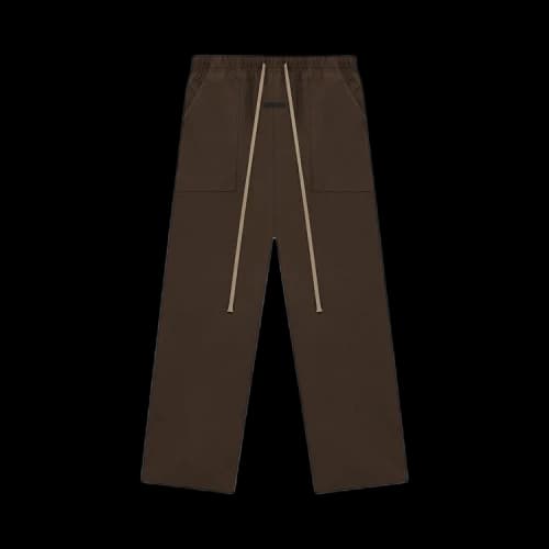 Fear of God Essentials Bonded Nylon Utility Pant Brown