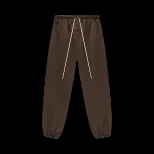 Fear of God Essentials Women's Satin Nylon Pant Brown
