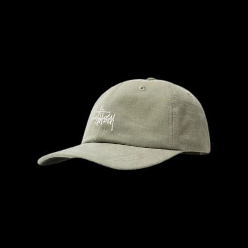 Stussy Stock Low Pro Cap 'Light Olive'