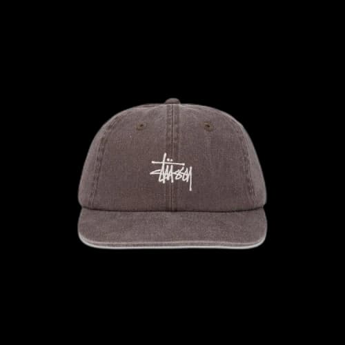 Stussy Washed Stock Low Pro Cap 'Mud'