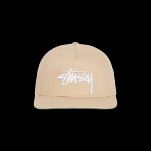 Stussy Big Stock Point Crown Cap 'Sand'