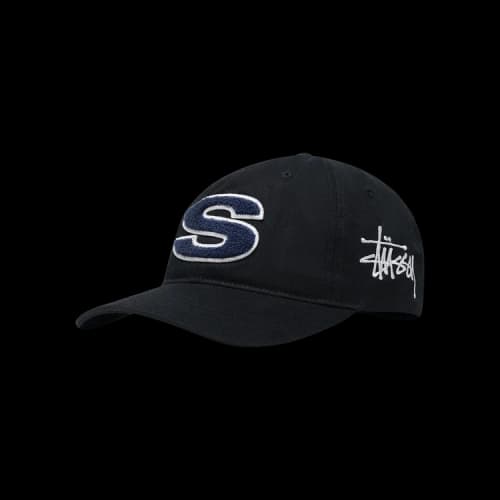 Stussy Chenille S Low Pro Cap 'Black'