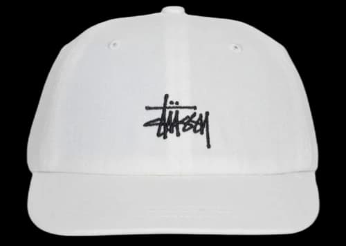 Stussy Basic Stock Low Pro Strapback Cap Natural