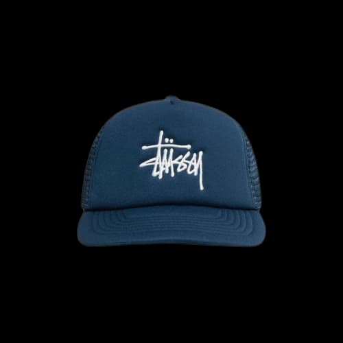 Stussy Big Basic Trucker Cap 'Deep Green'