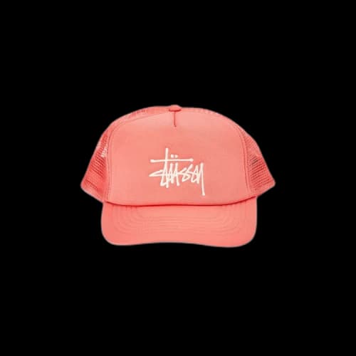 Stussy Big Basic Trucker Cap 'Pink'