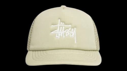 Stussy Big Basic Trucker Cap Sand