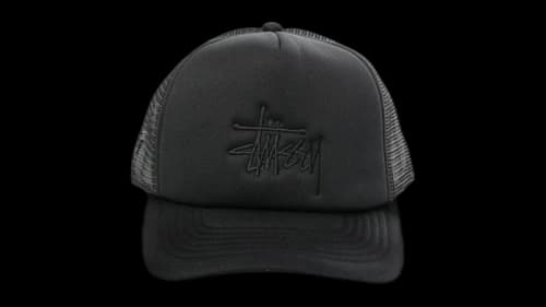 Stussy Big Basic Trucker Cap Hat Shab